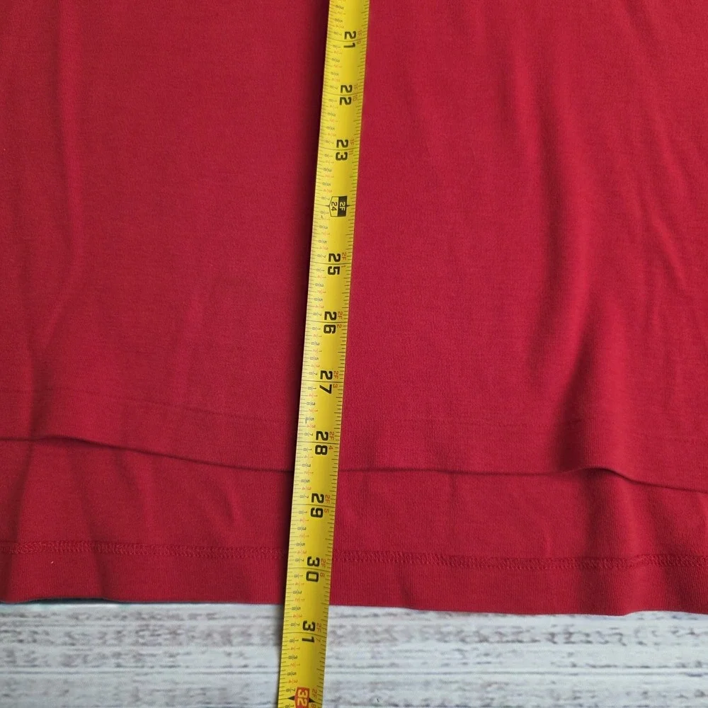 Polo Ralph Lauren Mens XL Polo Red Cotton Short Sleeve Blue Pony‎ Small Flaw